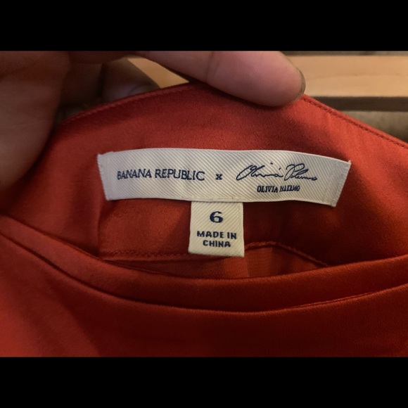 Banana Republic x Olivia Palermo Orange Skirt - Picture 5 of 5